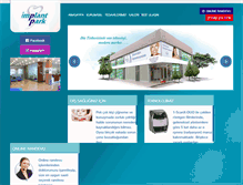 Tablet Screenshot of implantpark.com